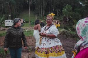 Inzo de Ndandalunda Garden - Mameto Mona Mazé farmer- São Paulo, zona sul - Photographer: Marília Santana, 2025